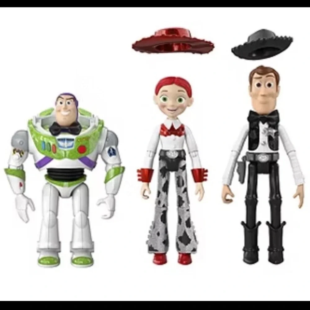 Toy Story 30th Anniversary Hollywood Stars Woody Buzz Jessie‎ Mattel Figure Set